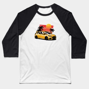 Yellow Focus RS Baseball T-Shirt